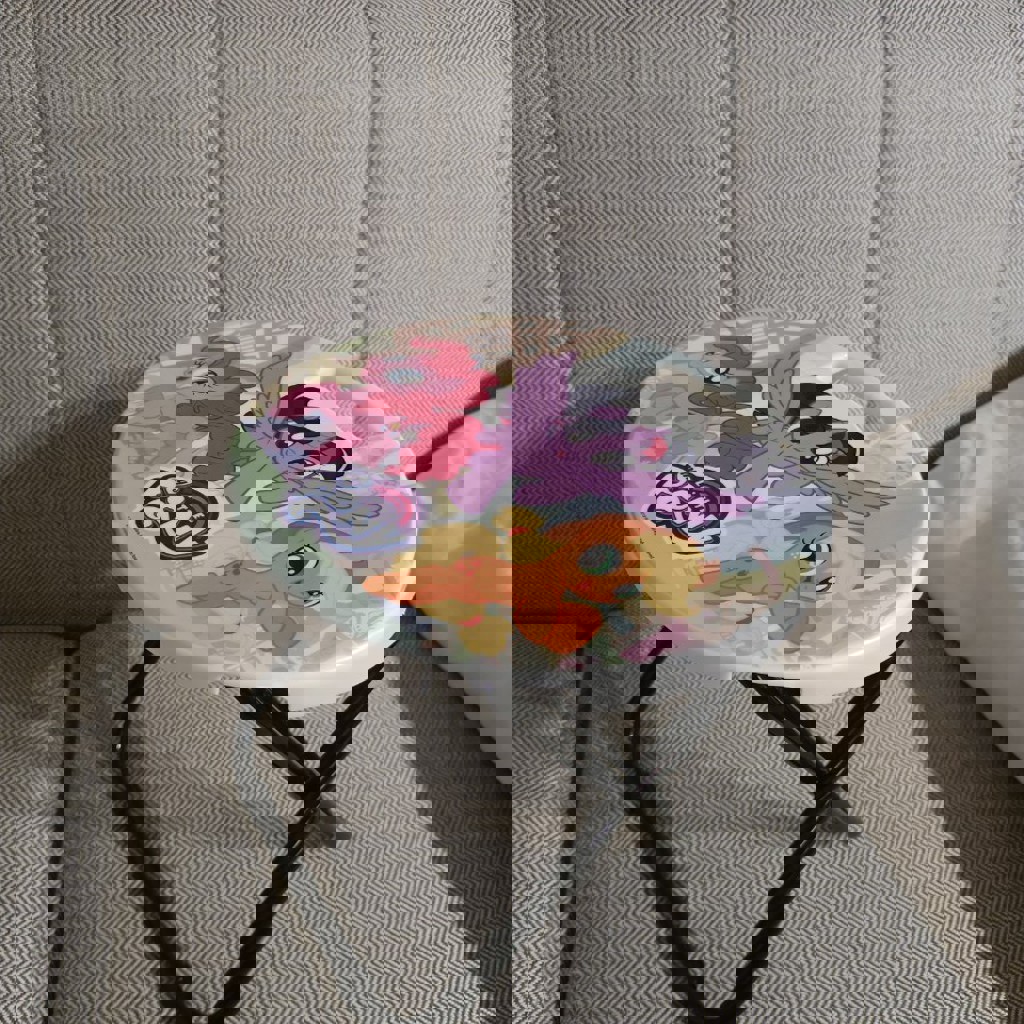 Складная маленькая детская табуретка