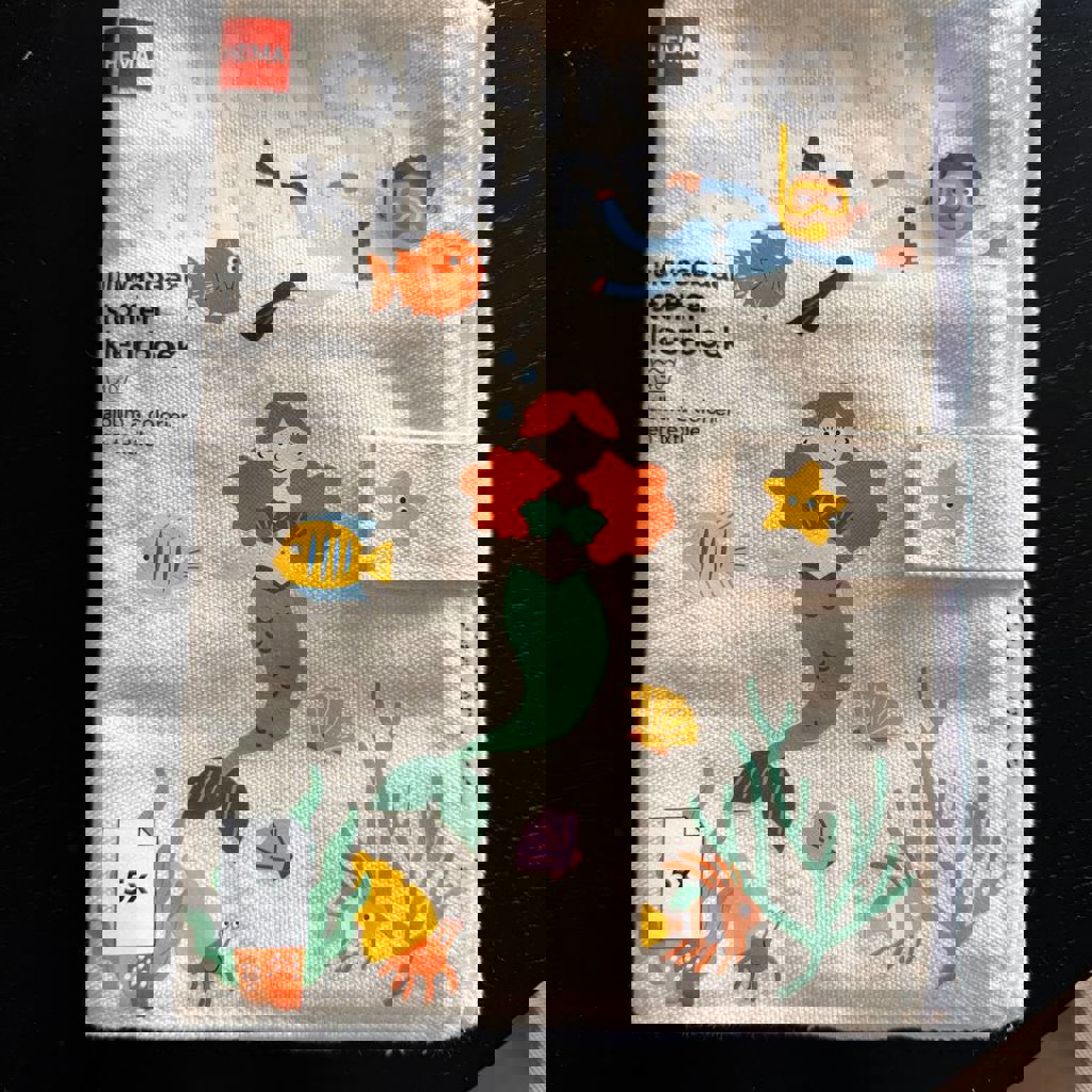 Водная раскраска тканевая Hema