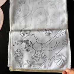 Водная раскраска тканевая Hema - фото 2