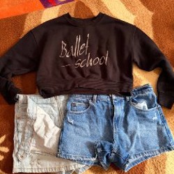 Шорты и свитшот Zara - фото 4