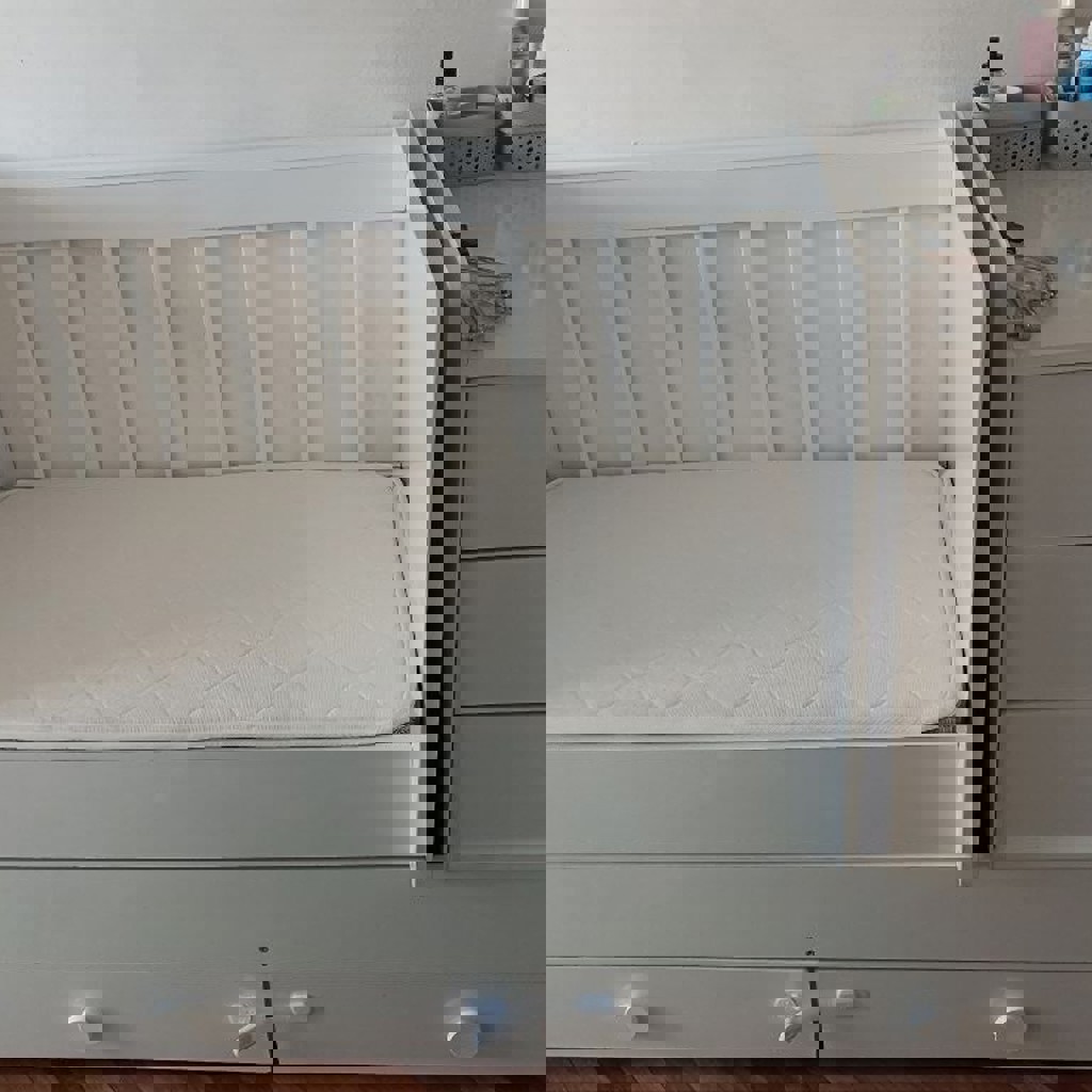 Кроватка с комодом