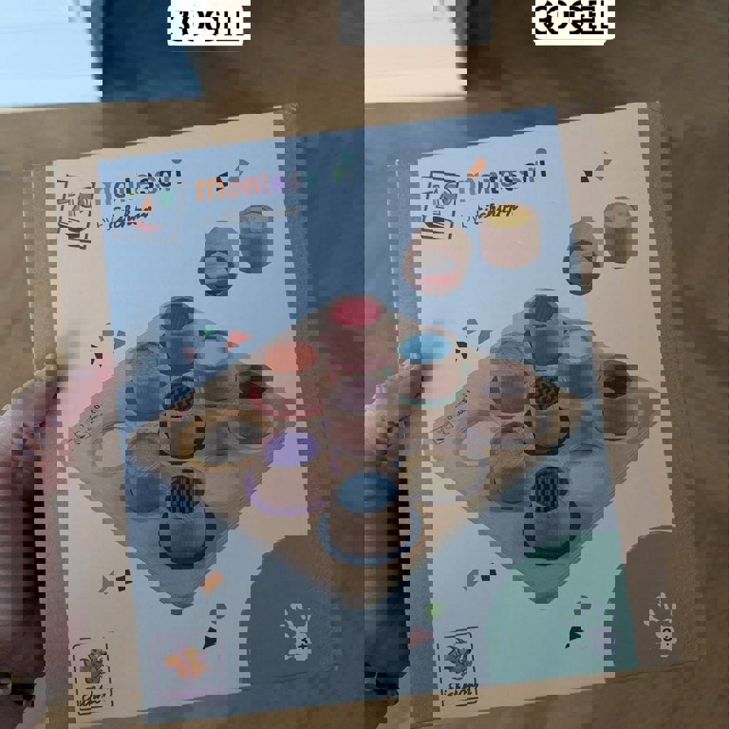 Сортер бочонков Монтессори