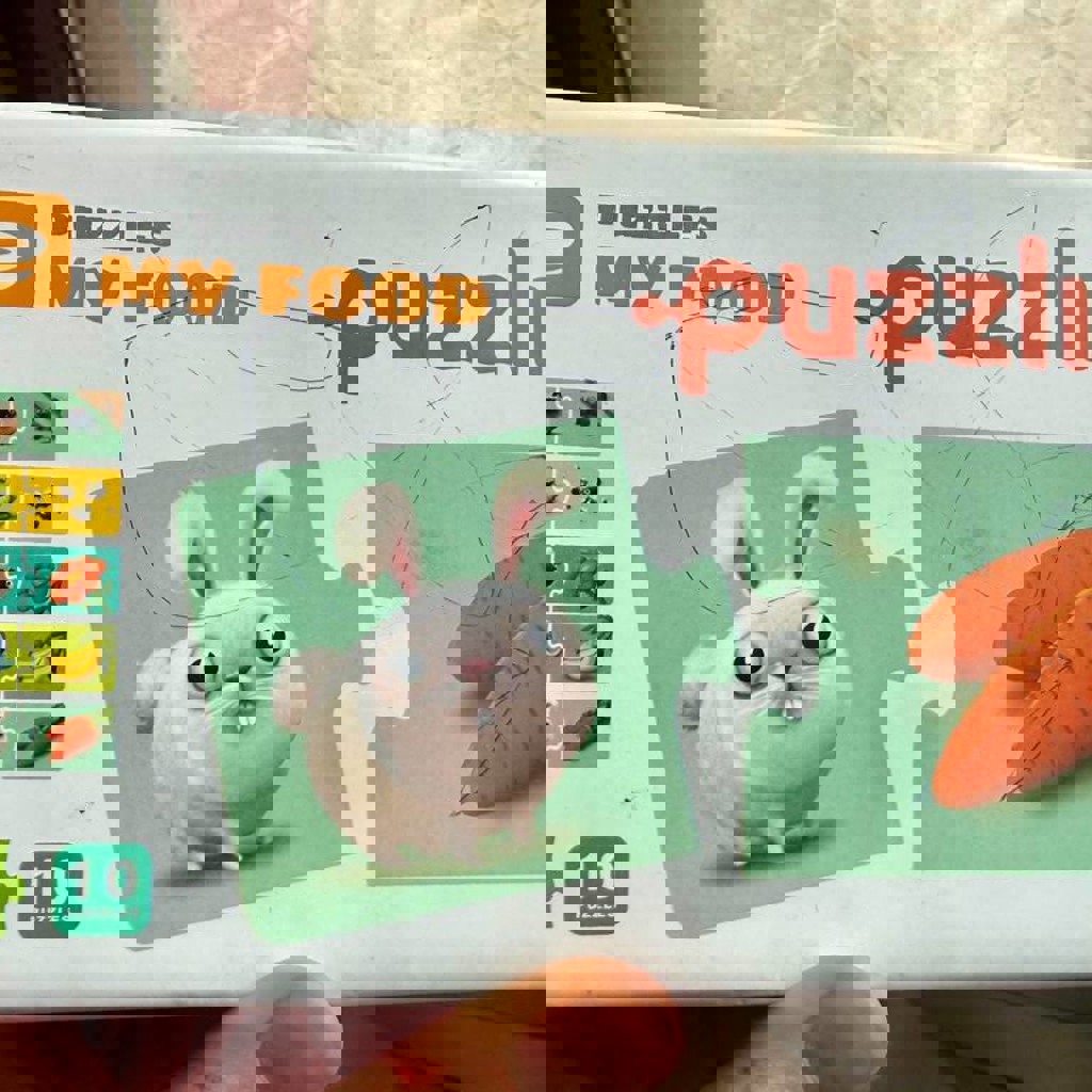 Пазлы - кто что ест