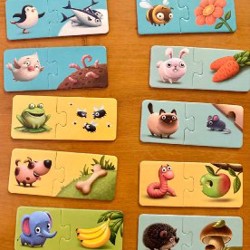 Пазлы - кто что ест - фото 2