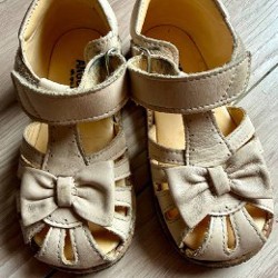 Кожаные ортопедические босоножки - фото 4