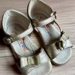 Кожаные ортопедические босоножки - фото 9