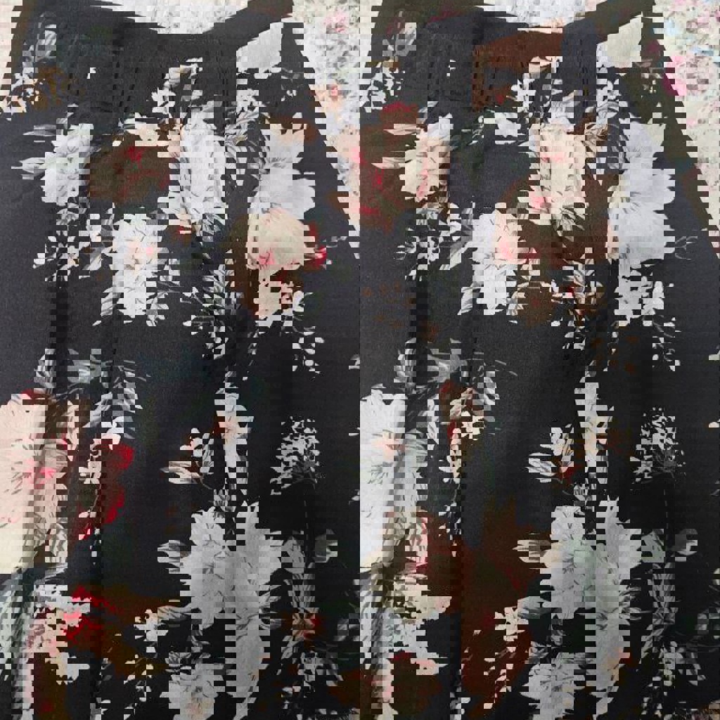 Юбка с цветочками