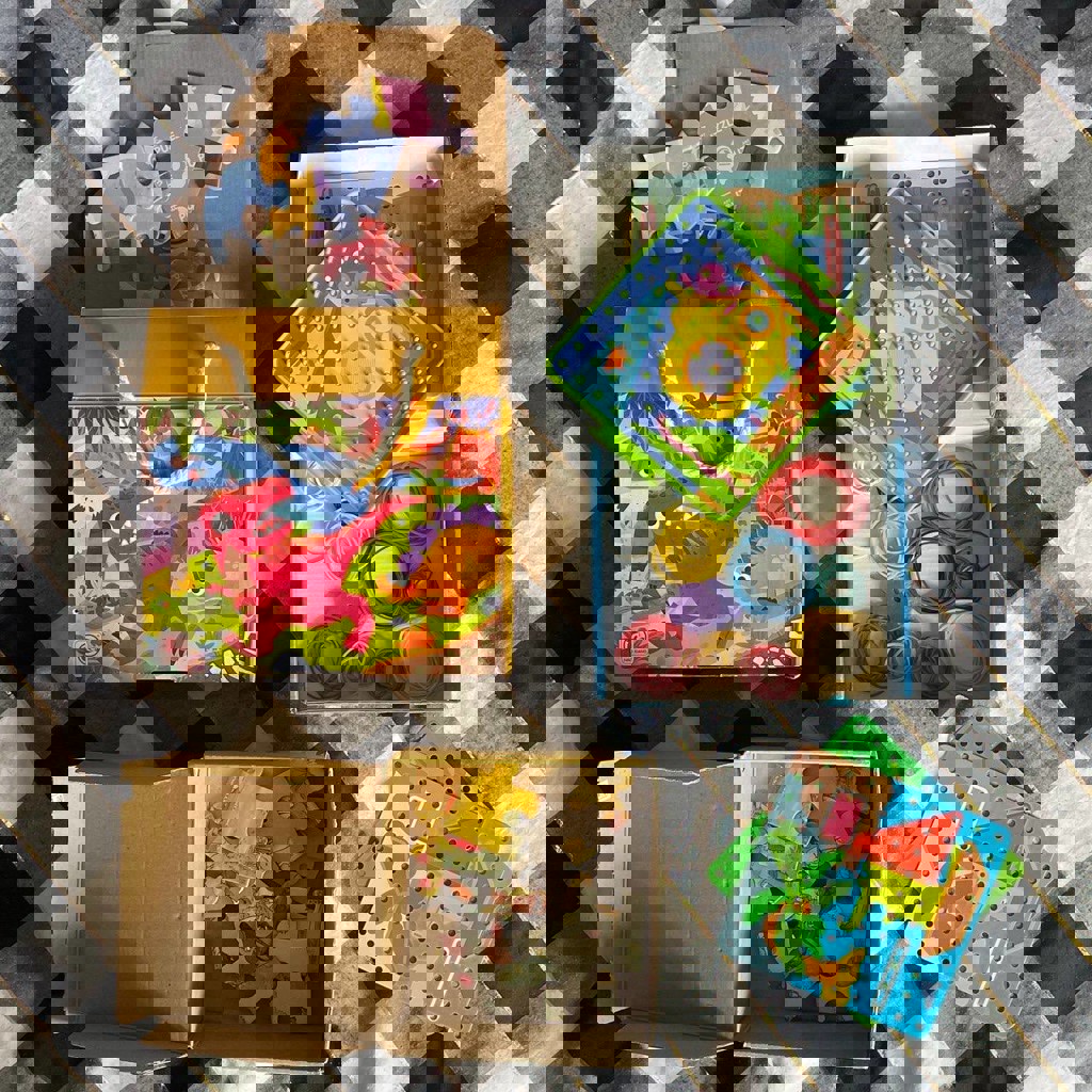 Крупный пазл Динозаврики