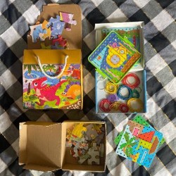 Крупный пазл Динозаврики - фото 1