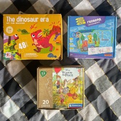 Крупный пазл Динозаврики - фото 2