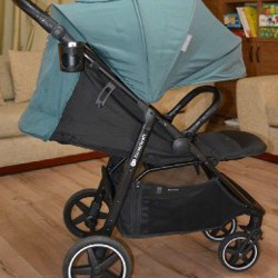 Коляска Kinderkraft Route Stroller Green - фото 7