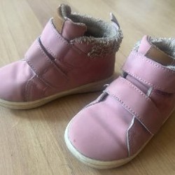 Розовые кожаные туфли с ортопедической стелькой - фото 2