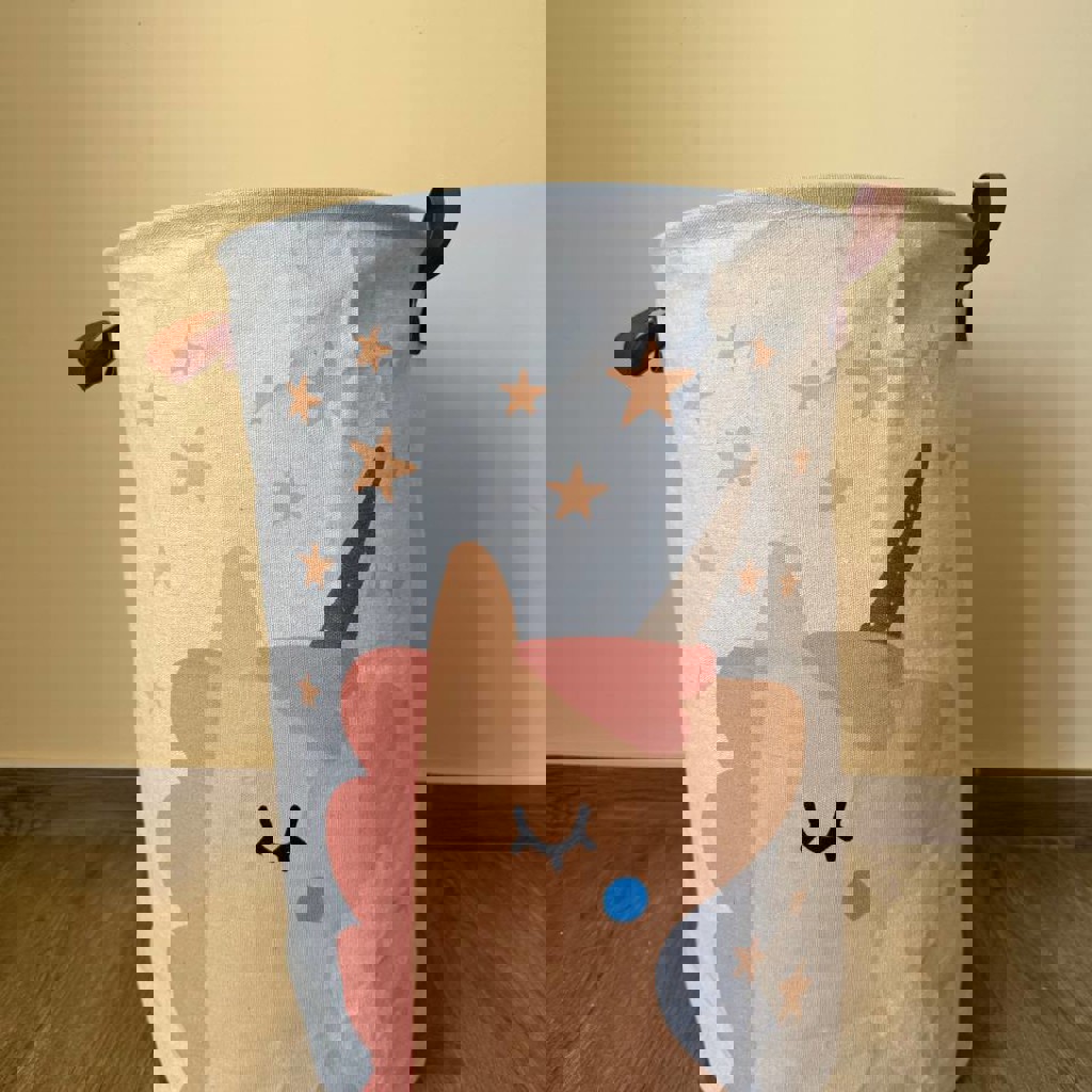 Складная коробка для хранения с единорогом