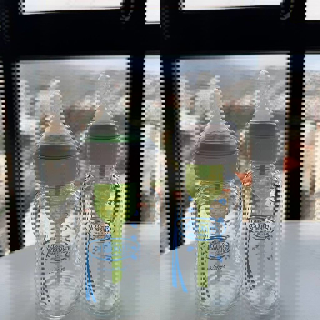 Стеклянные бутылочки для кормления