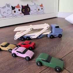 Деревянные машинки Flying Tiger - фото 3
