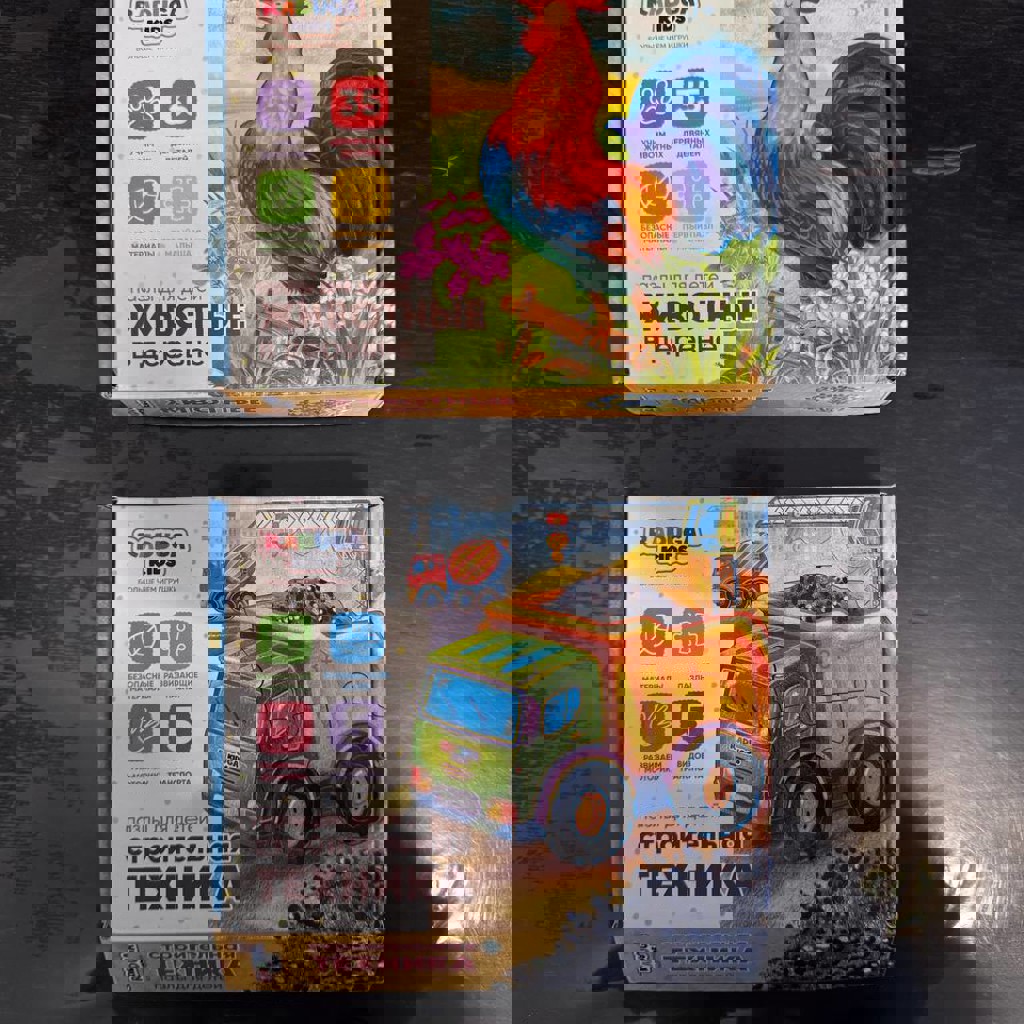 Пазлы деревянные