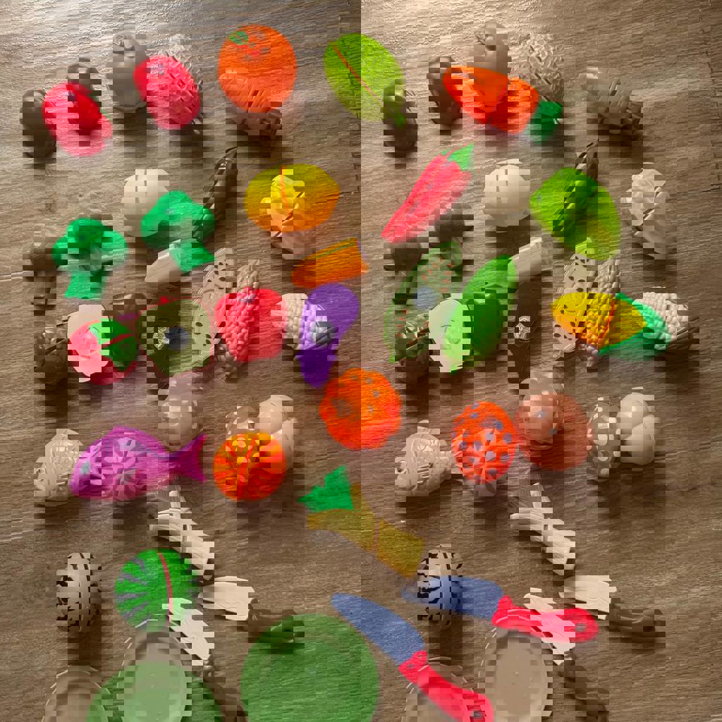 Овощи на липучках