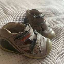 Синие ботинки - фото 1