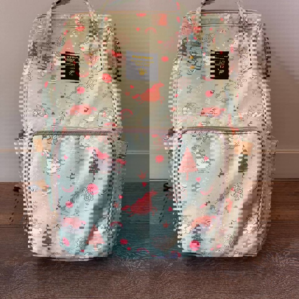 Многофункциональная сумка/рюкзак для мам и пап Sunveno