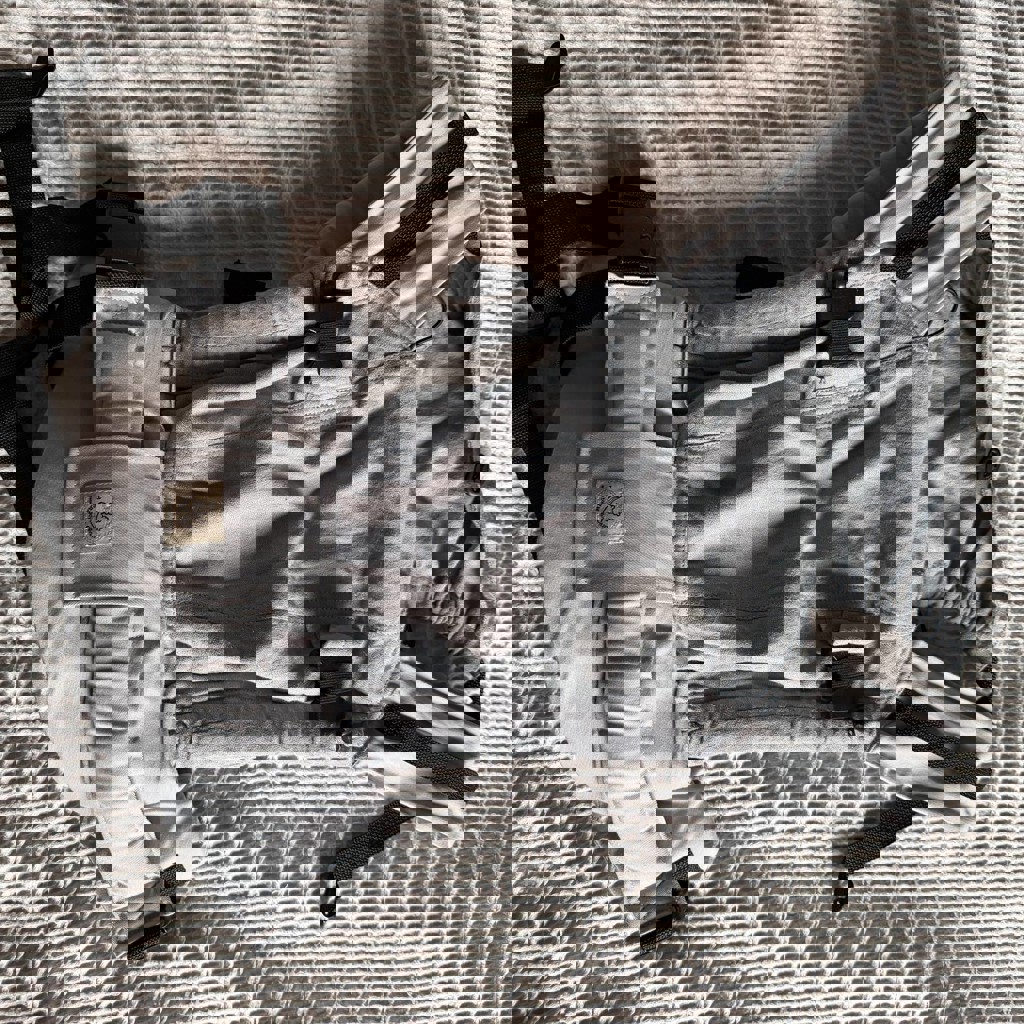 Эрго-рюкзак Тедди-слинг мини люкс ромбы светло-серый