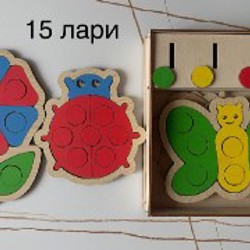 Пазлы и шнуровка для малышей - фото 7