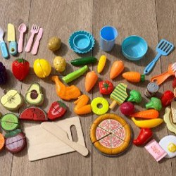 Деревянный набор фруктов - фото 1