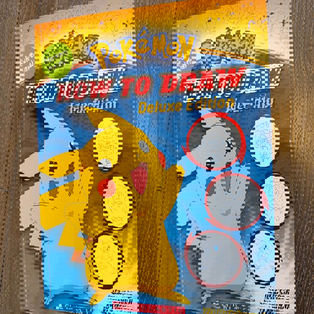 Книга 144 страницы Как рисовать покемонов