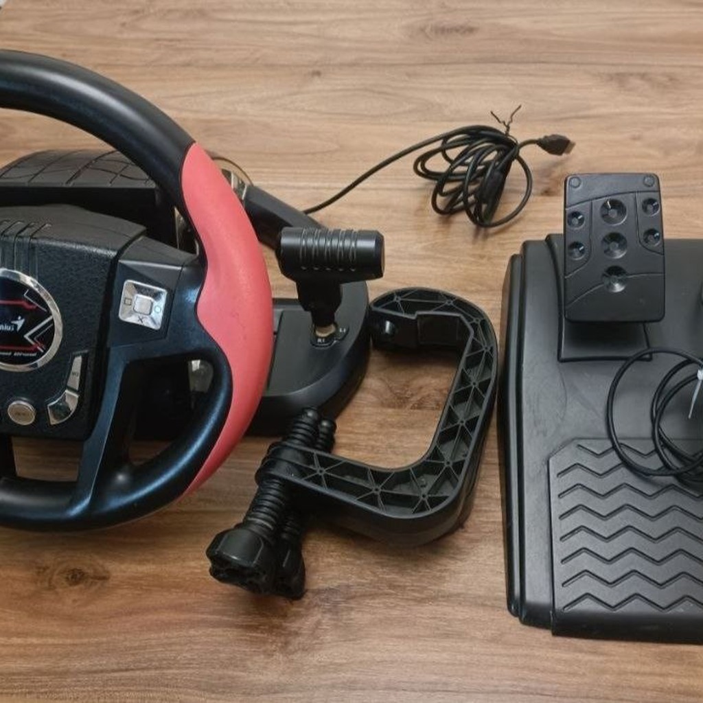 Игровой руль Genius Speed Wheel 6 MT
