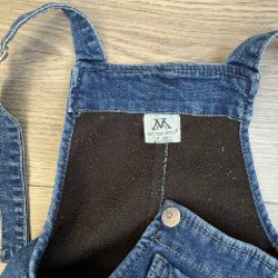 Джинсовый комбинезон H&M с кофтой - фото 2