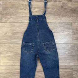 Джинсовый комбинезон H&M с кофтой - фото 3