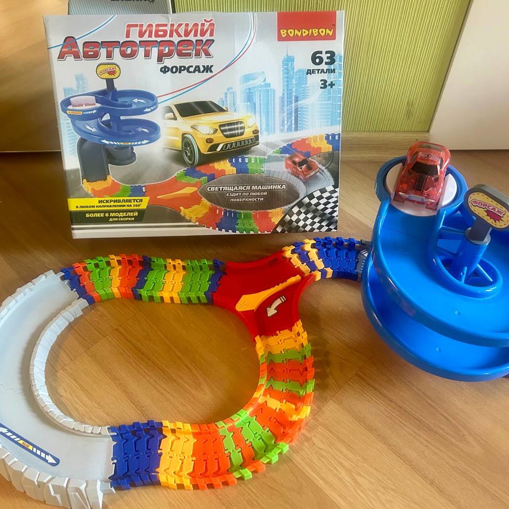 Автотрек с машинкой