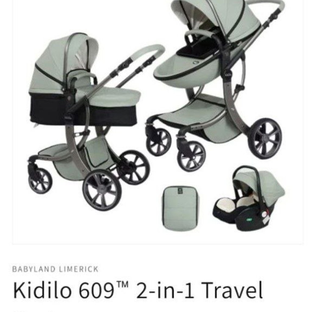 Коляска 3 в 1 Kidilo