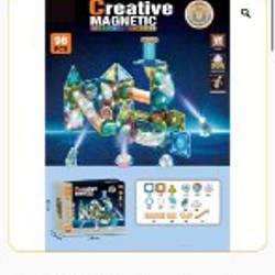 Магнитный конструктор «Creative Magnetic Castle Light Series» - фото 2
