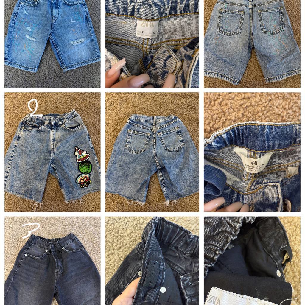 Шорты джинсовые h&m