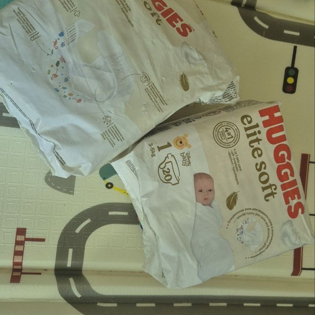 Памперсы Huggies Elite Soft