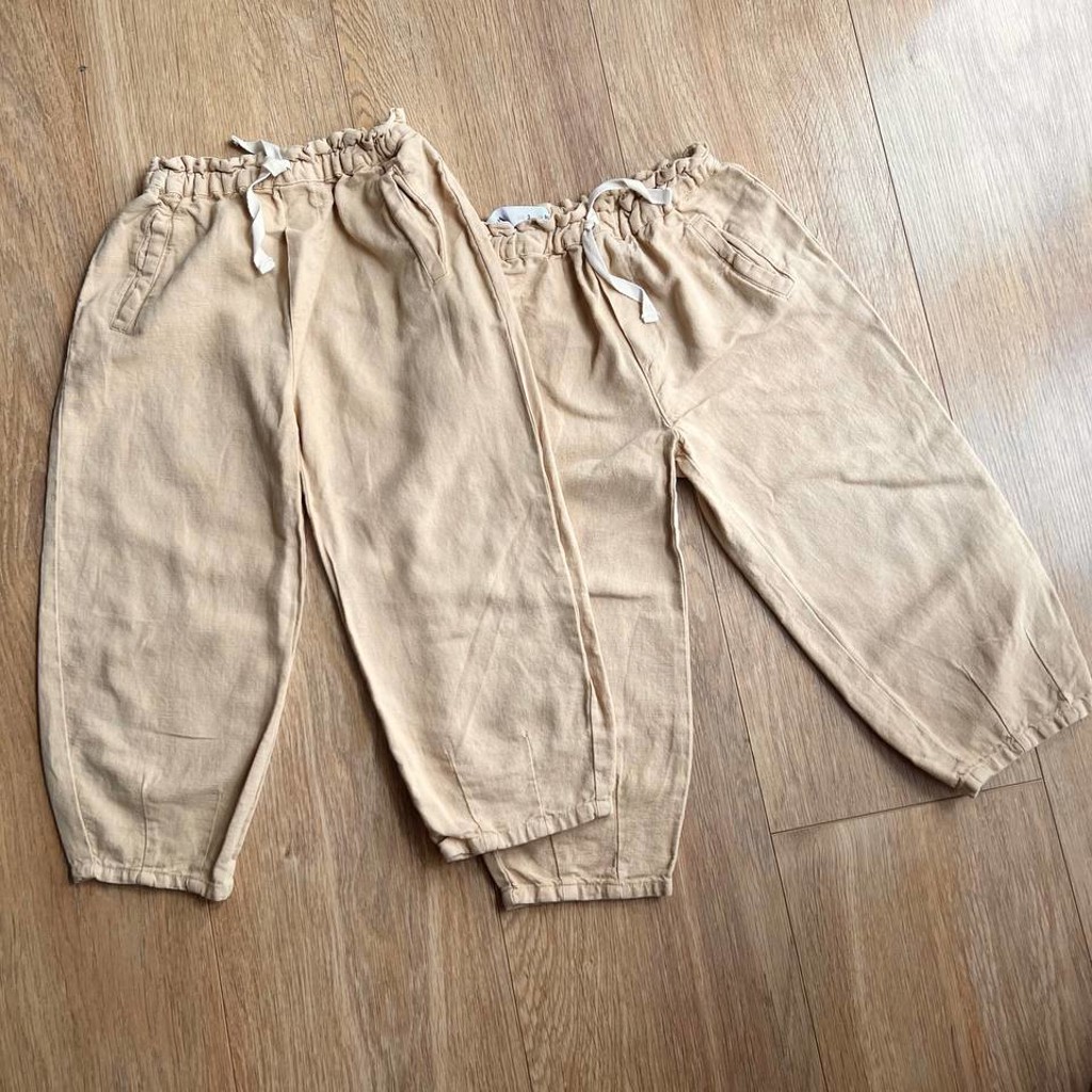 Льняные брюки Zara
