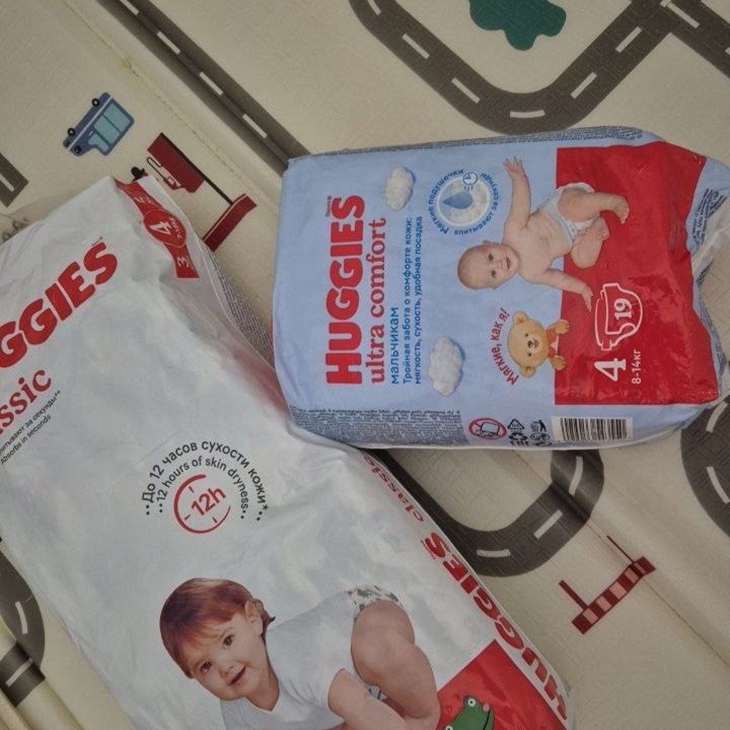 Памперсы Huggies 4 номер