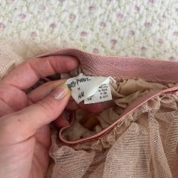 Блестящая юбка H&M - фото 2