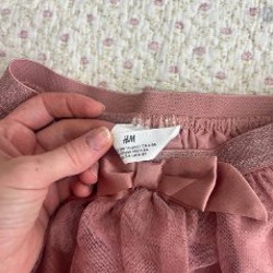 Блестящая юбка H&M - фото 4