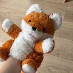 Игрушка-рукавичка лисенок - фото 8