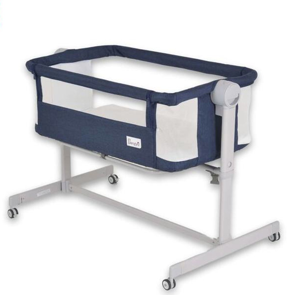 Кроватка Moni Baby Crib Pengy Blue