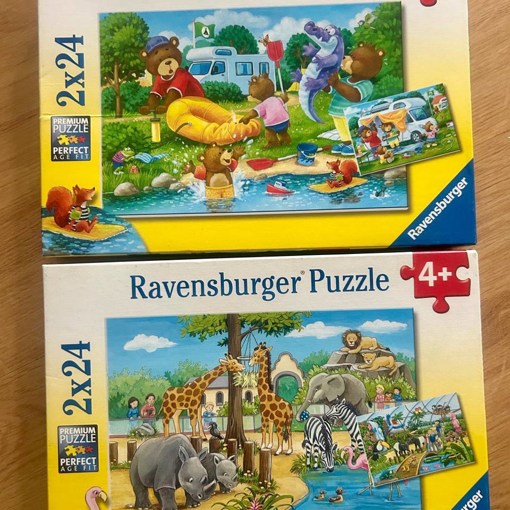 Премиум-пазлы Ravensburger 2-в-1