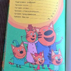 Три кота. Учусь читать. От слога к тексту - фото 8