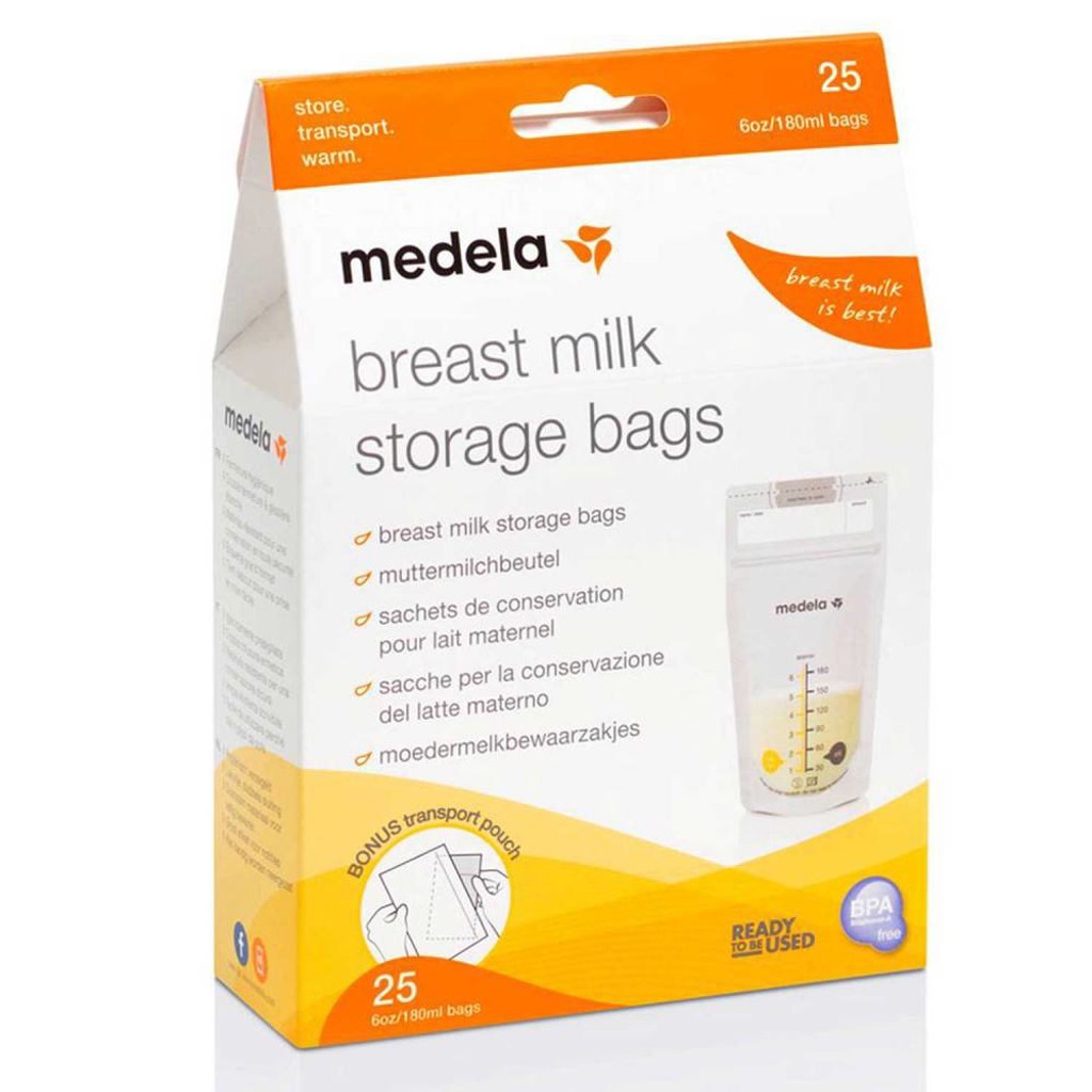 Пакеты для хранения молока Medela