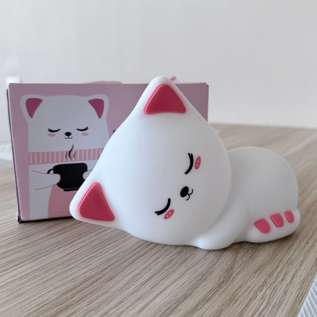 Силиконовый ночник «Котик»