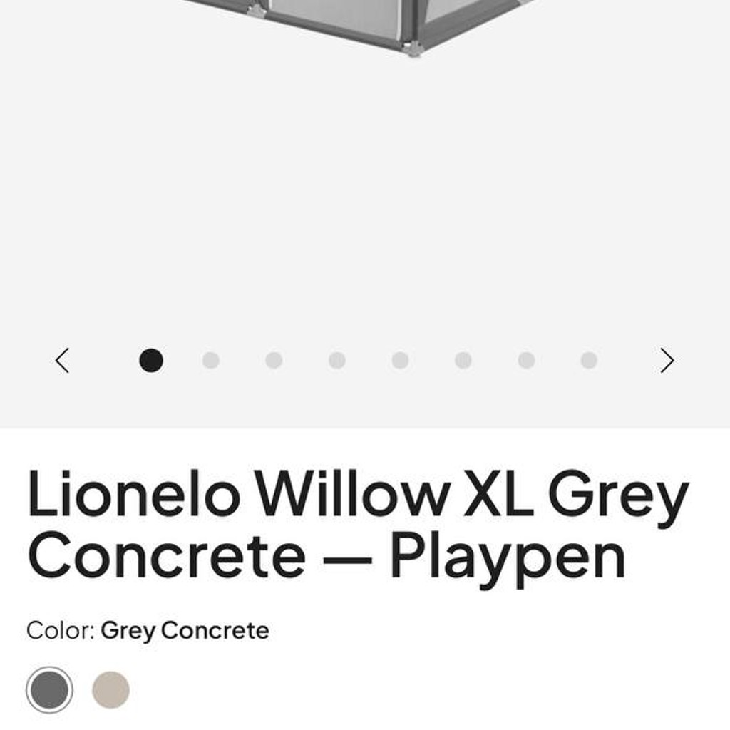 Lionelo XL размер игровая
