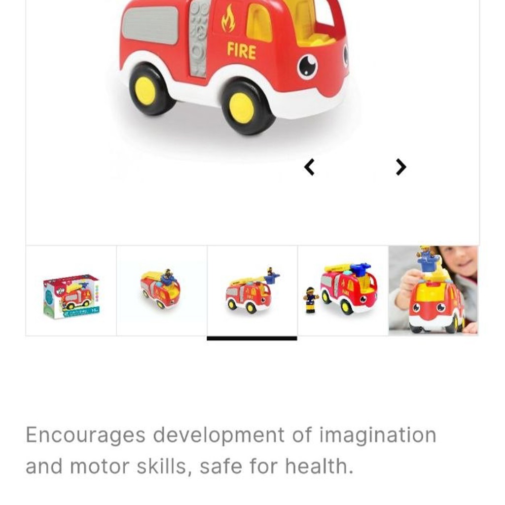 Детская пожарная машина WOW Toys