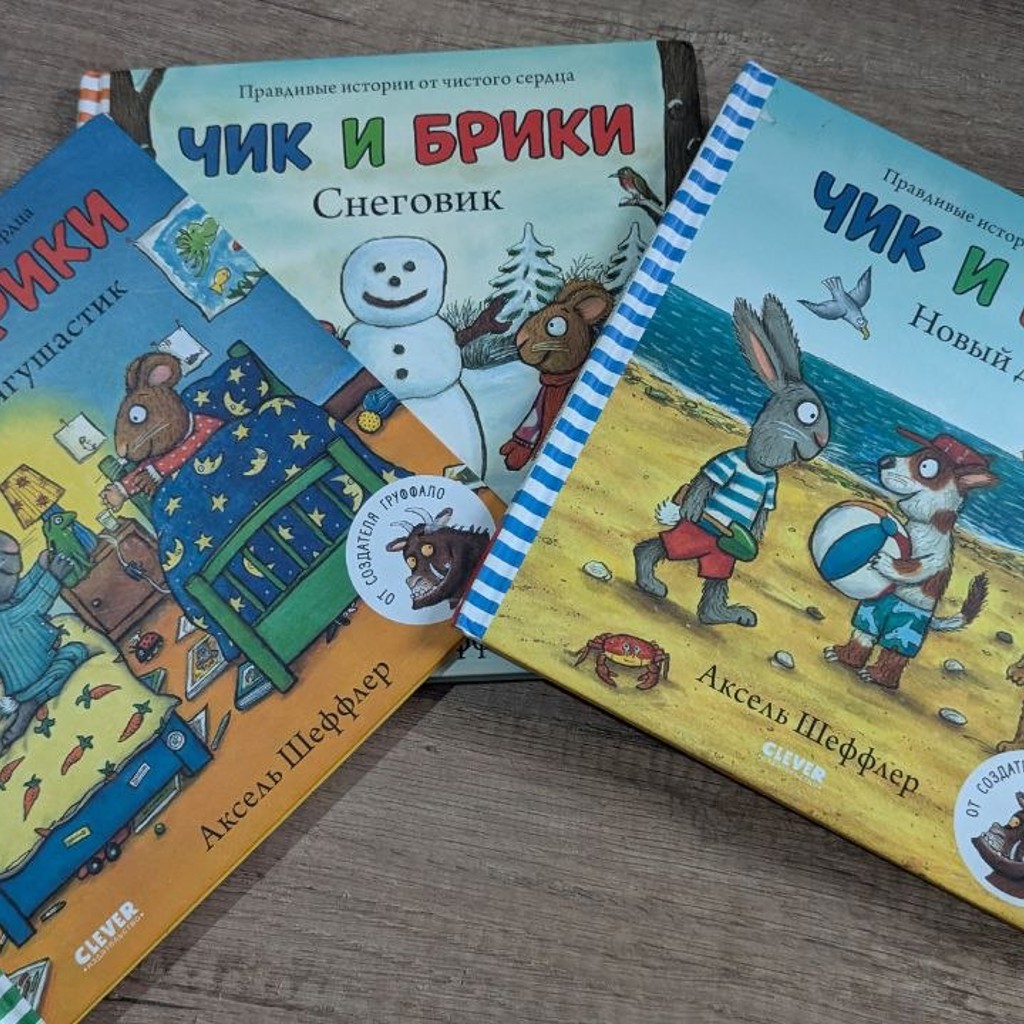 Книги Чик и Брики