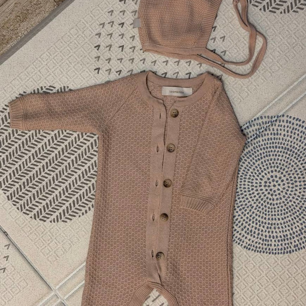 Чепчик вязанный Loomknits