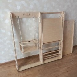 Игровой комплекс треугольник пиклера с качелями - фото 3